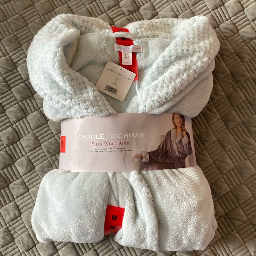 Plush Wrap Robe -Size Medium